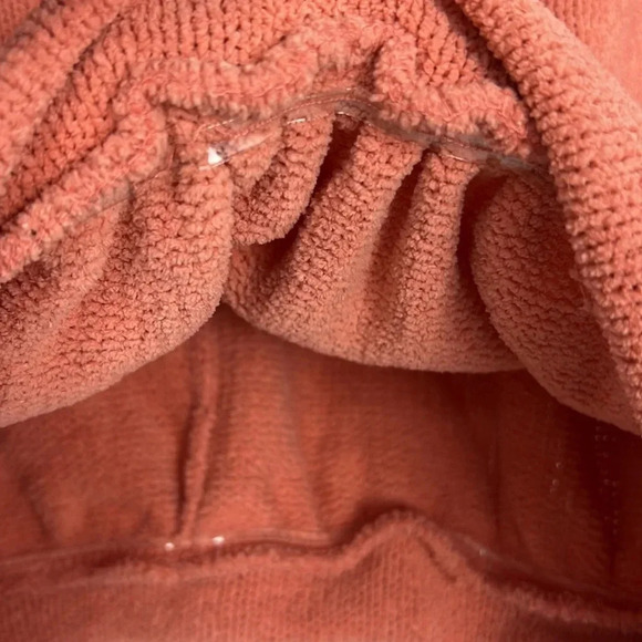 Free People Beach Terry Cloth Pullover Sweatshirt Cinched Waist Size XS - Picture 8 of 14